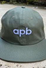 APB Skateshop APB Logo 6-Panel Olive Ripstop