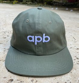 APB Skateshop APB Logo 6-Panel Olive Ripstop