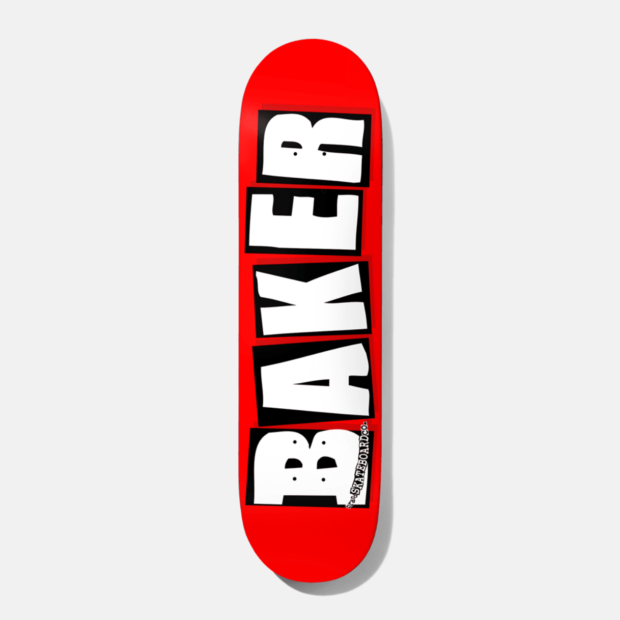 Baker Skateboards Brand Logo White 8.25"