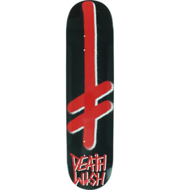 Deathwish Skateboards Gang Logo Black/Red 7.3"