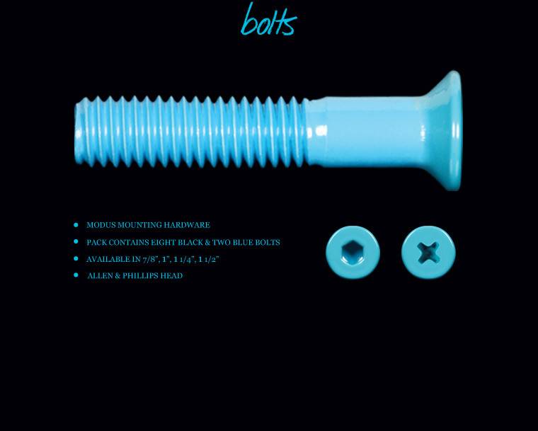 Modus Bearing Co Modus - Bolts Black/Blue