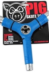 Pig Wheels Pig Tri-Socket Threader Blue Tool