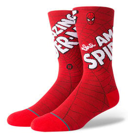 Stance Socks Amazing Spiderman Red Large