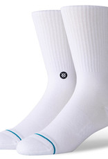 Stance Socks Icon White/Black Large