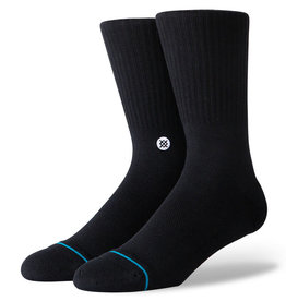 Stance Socks Icon Black/White Medium