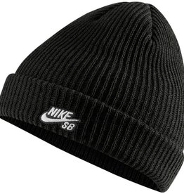 nike fisherman beanie black