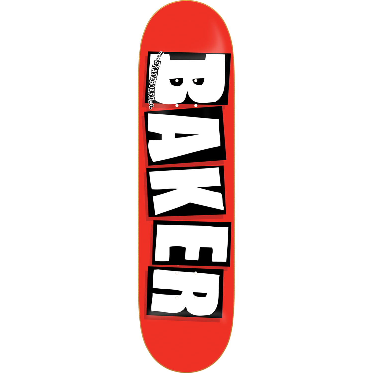 Baker Skateboards Brand Logo White Mini 7.3"