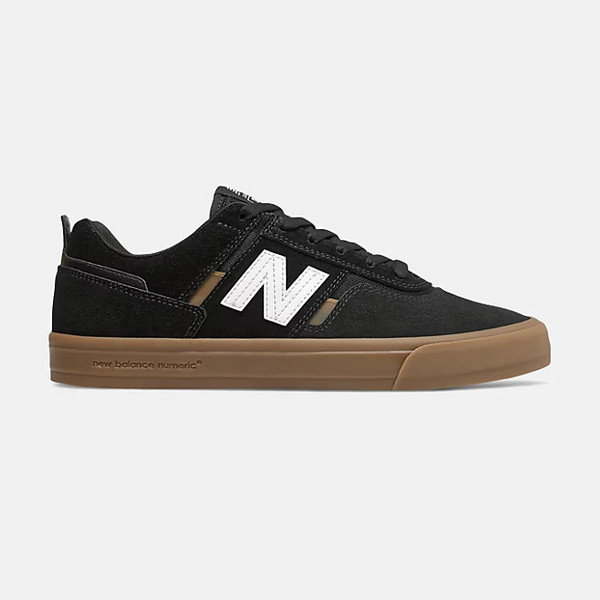 new balance black and gum