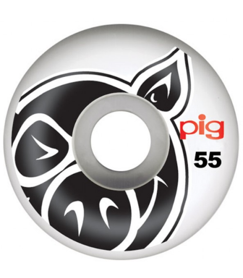 Pig Wheels Pig Head Natural 55mm