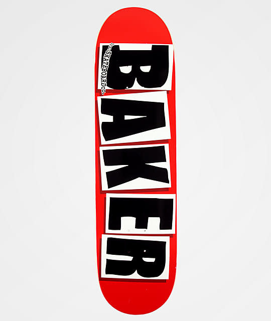 Baker Skateboards Brand Logo Black 8.38"