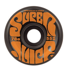 OJ Wheels Mini Super Juice 78a Black 55mm