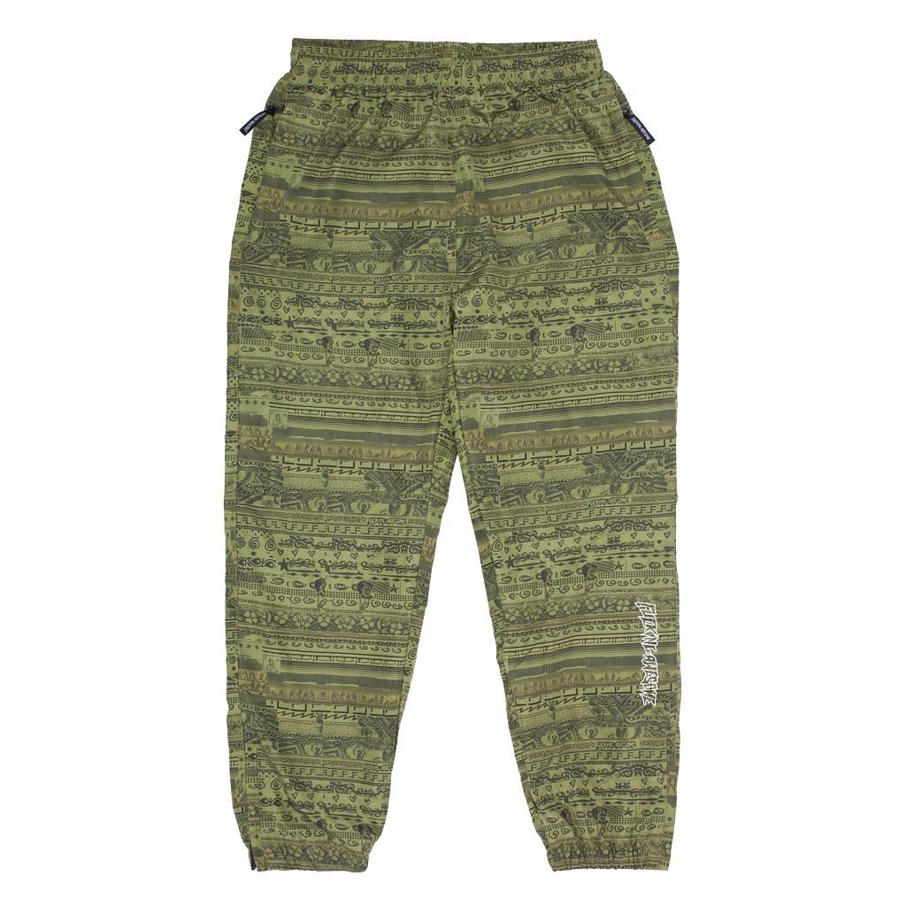 Fucking Awesome Stacked Track Pant Green