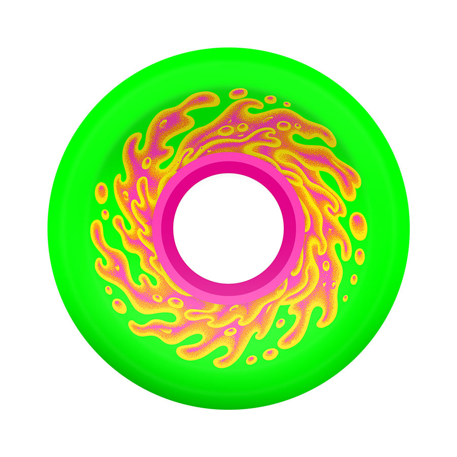 Slimeballs Mini OG Slime Green/Pink 78a 54.5mm