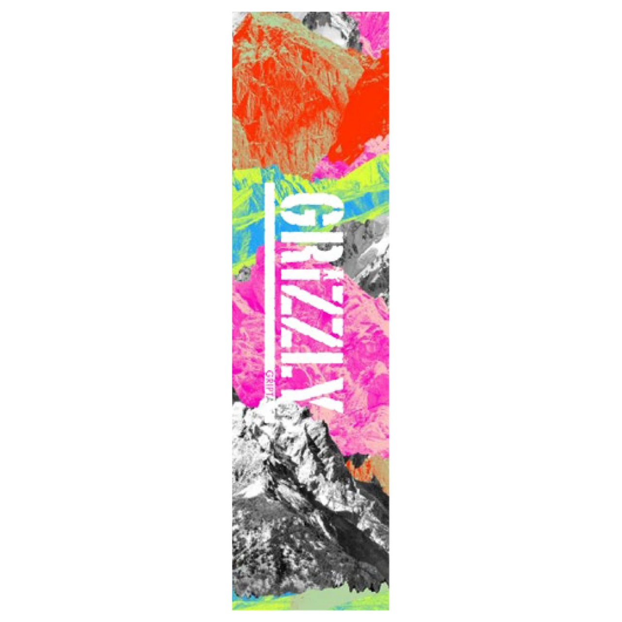Grizzly Griptape Neon Range Stamp Griptape