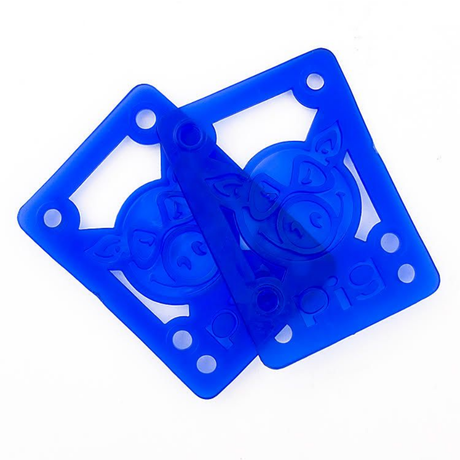 Pig Wheels Pig Soft Riser Pad 1/8" Blue