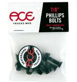 Ace Skateboard Truck MFG. Ace Bolts Phillips 7/8"