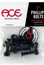 Ace Skateboard Truck MFG. Ace Bolts Phillips 1"