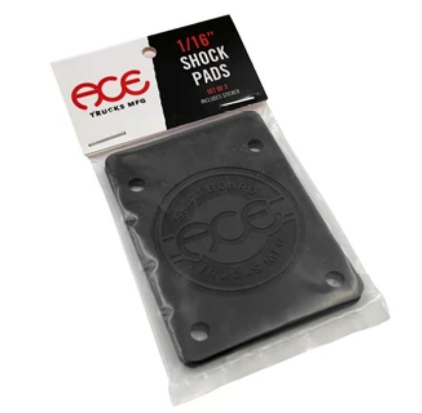 Ace Skateboard Truck MFG. Ace Shim Shock Pads 1/16"