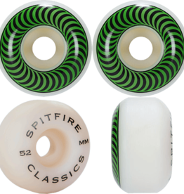 Spitfire Wheels Spitfire 99a Classic Swirl Green 52mm
