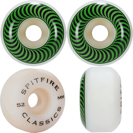 Spitfire Wheels Spitfire Classic 99a 52mm Green