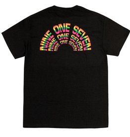 Call Me 917 Rainbow Tee Black