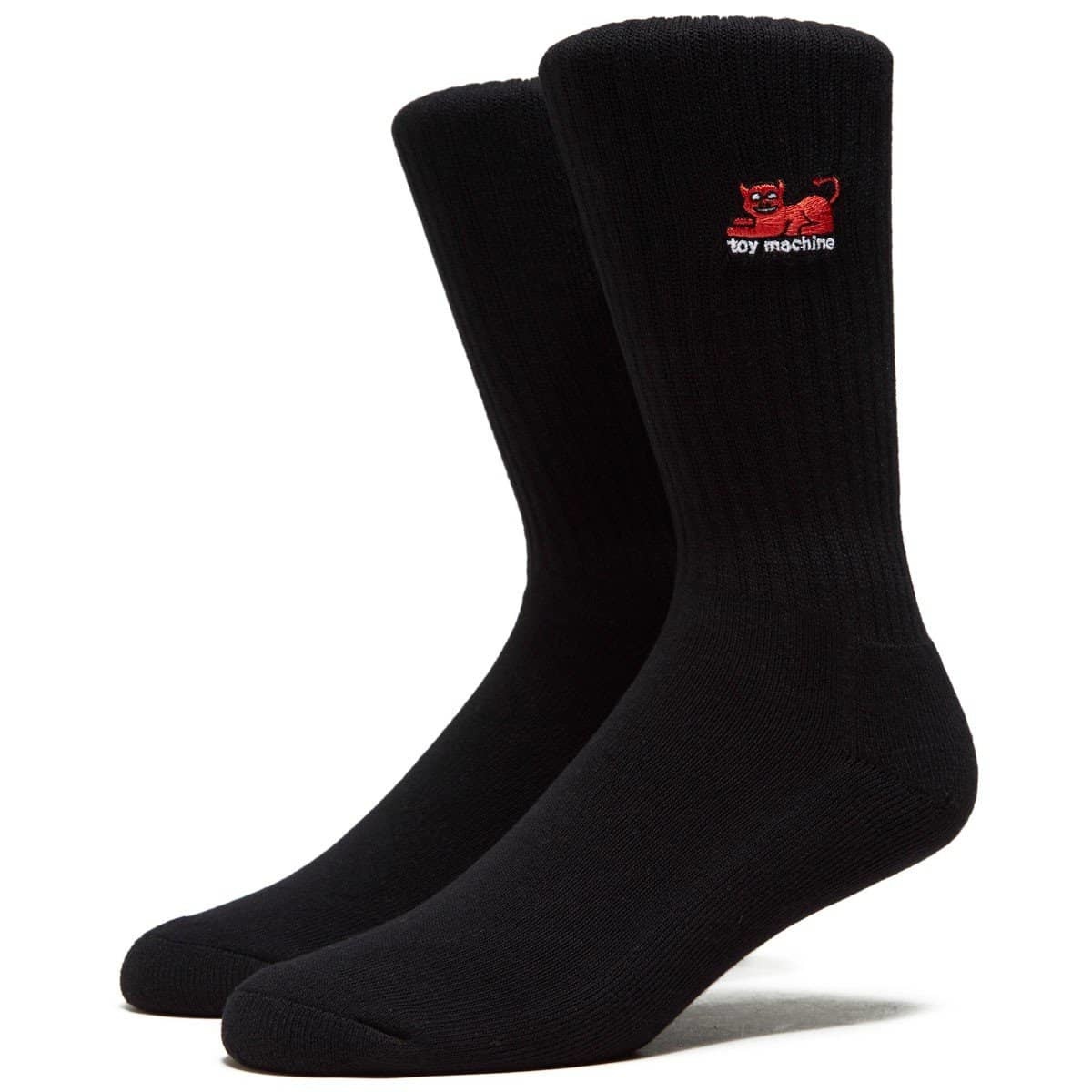 Toy Machine Devil Cat Black Sock