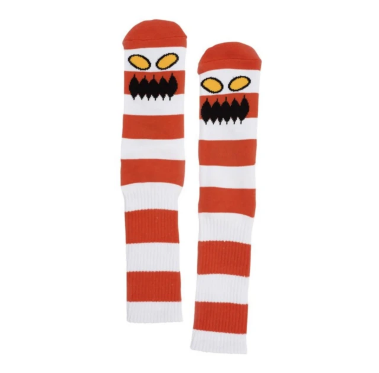 Toy Machine Monster Big Stripe Orange Sock