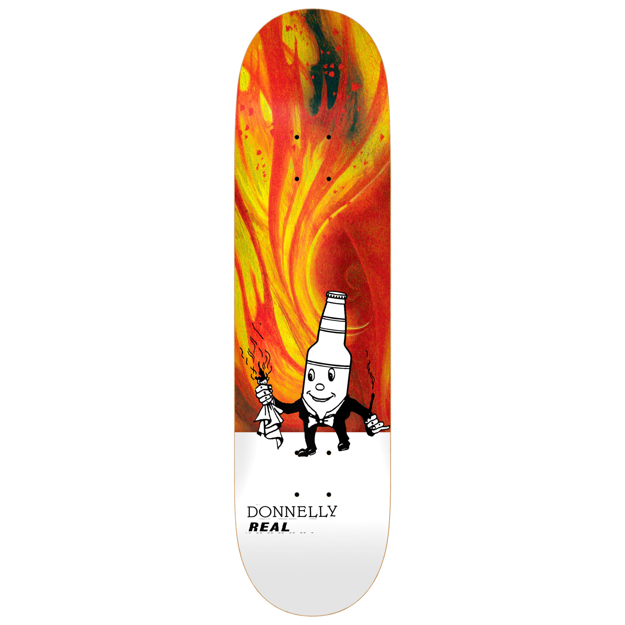 Real Skateboards Donnelly Burning Dad 8.5