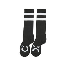 Polar Skate Co. Happy Sad Socks Long Black 39/42