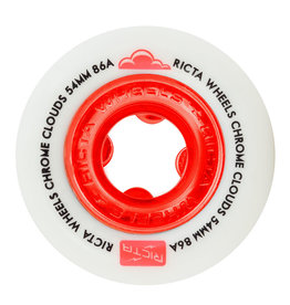 Ricta 86a Chrome Clouds Red 54mm