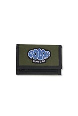 Polar Skate Co. Bubble Logo Wallet Olive