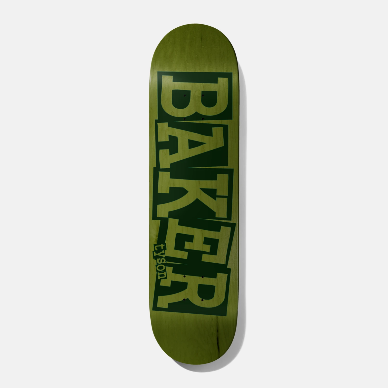 Baker Skateboards TP Ribbon Green Veneer 8.5"