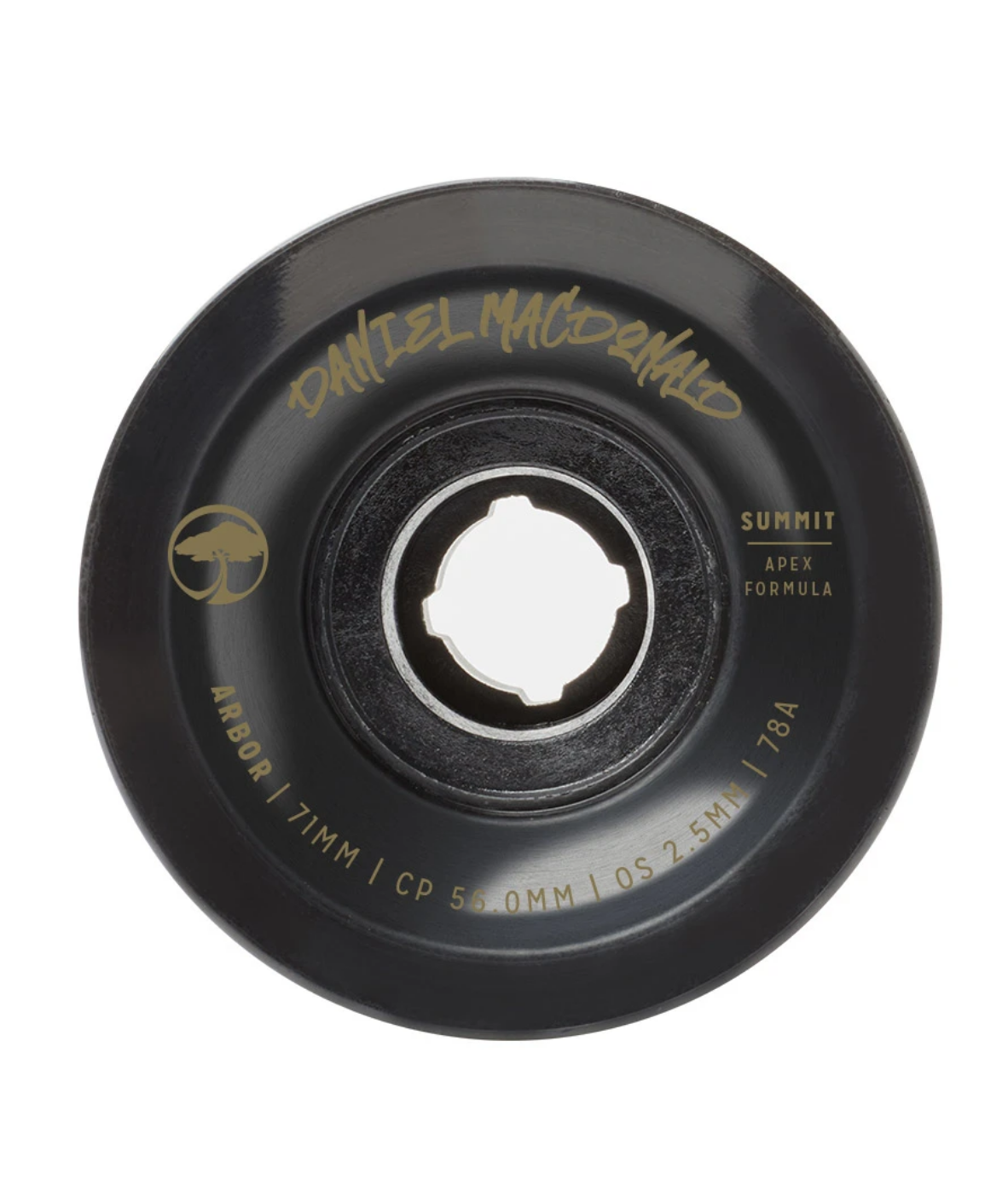 Arbor Summit Wheel 78a Daniel MacDonald Black 71mm