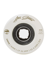 Arbor Spud Wheel 82a Axel Serrat White 64mm