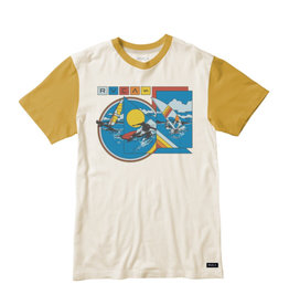 RVCA Tourist Block White