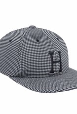 HUF Classic H Houndstooth 6 Panel Black