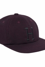 HUF Classic H Houndstooth 6 Panel Bloodstone