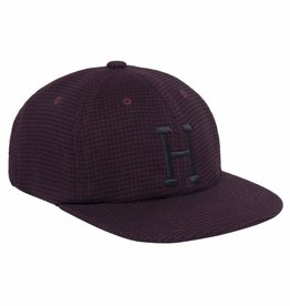 HUF Classic H Houndstooth 6 Panel Bloodstone