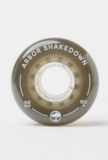 Arbor Shakedown Wheel 80a Ghost Black 58mm