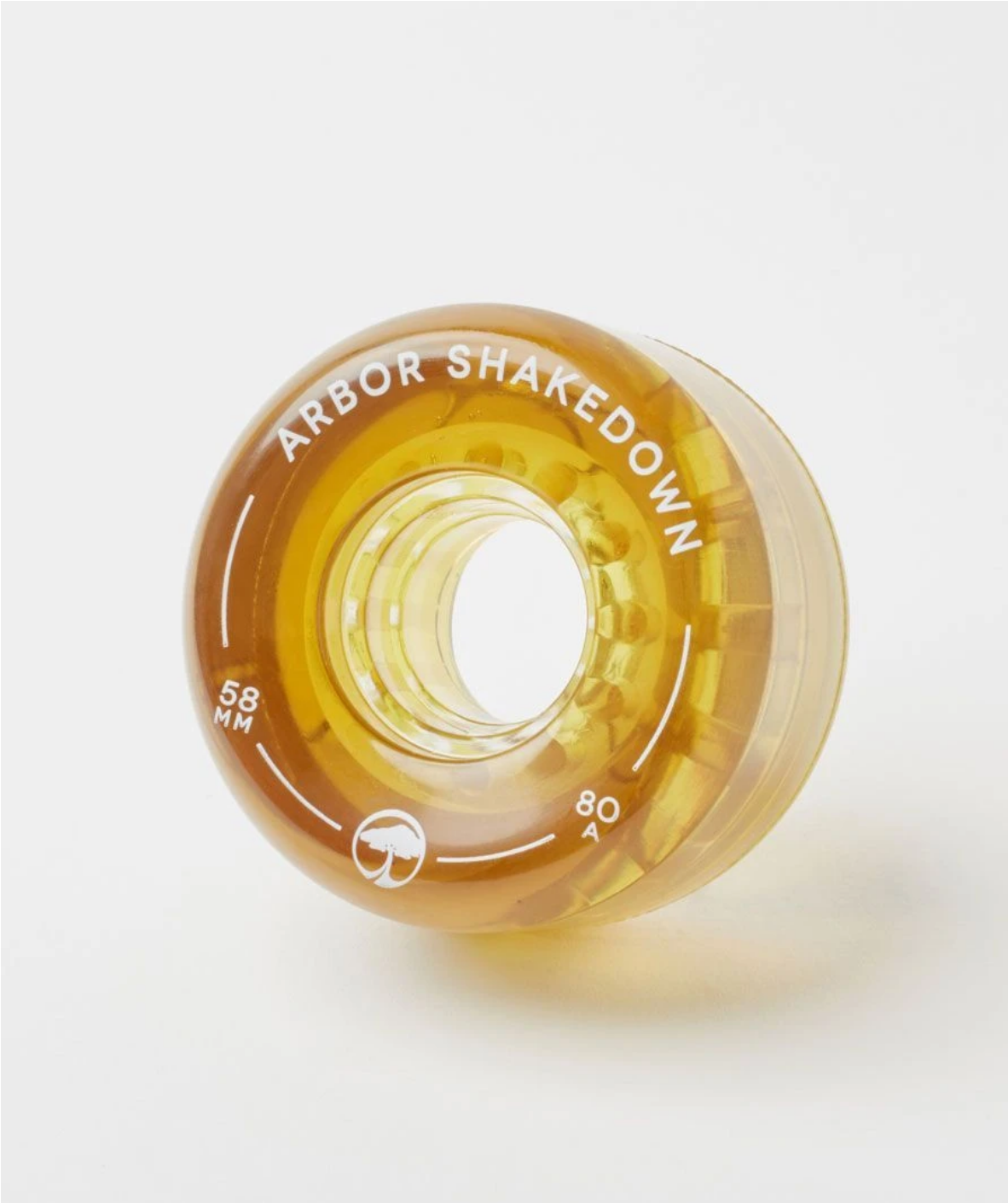 Arbor Shakedown Wheel 80a Amber 58mm