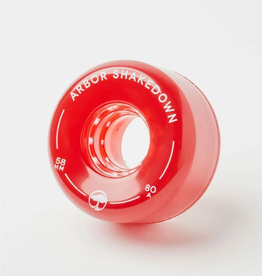 Arbor Shakedown Wheel 80a Vinatge Red 58mm