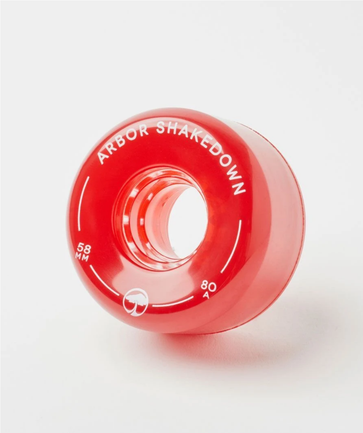 Arbor Shakedown Wheel 80a Vinatge Red 58mm