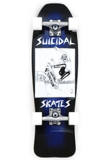 Pool Skater Mini Cruiser 8.75" Complete Blue Stain/Black Fade