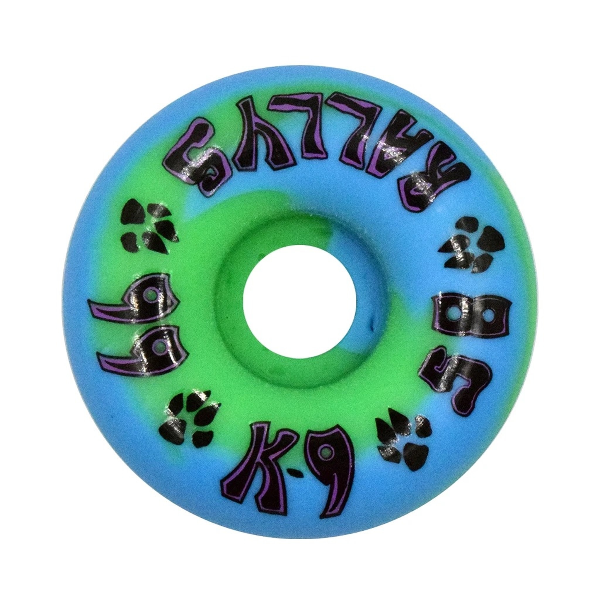 Dogtown K-9 Rally 99a Blue/Green 58mm