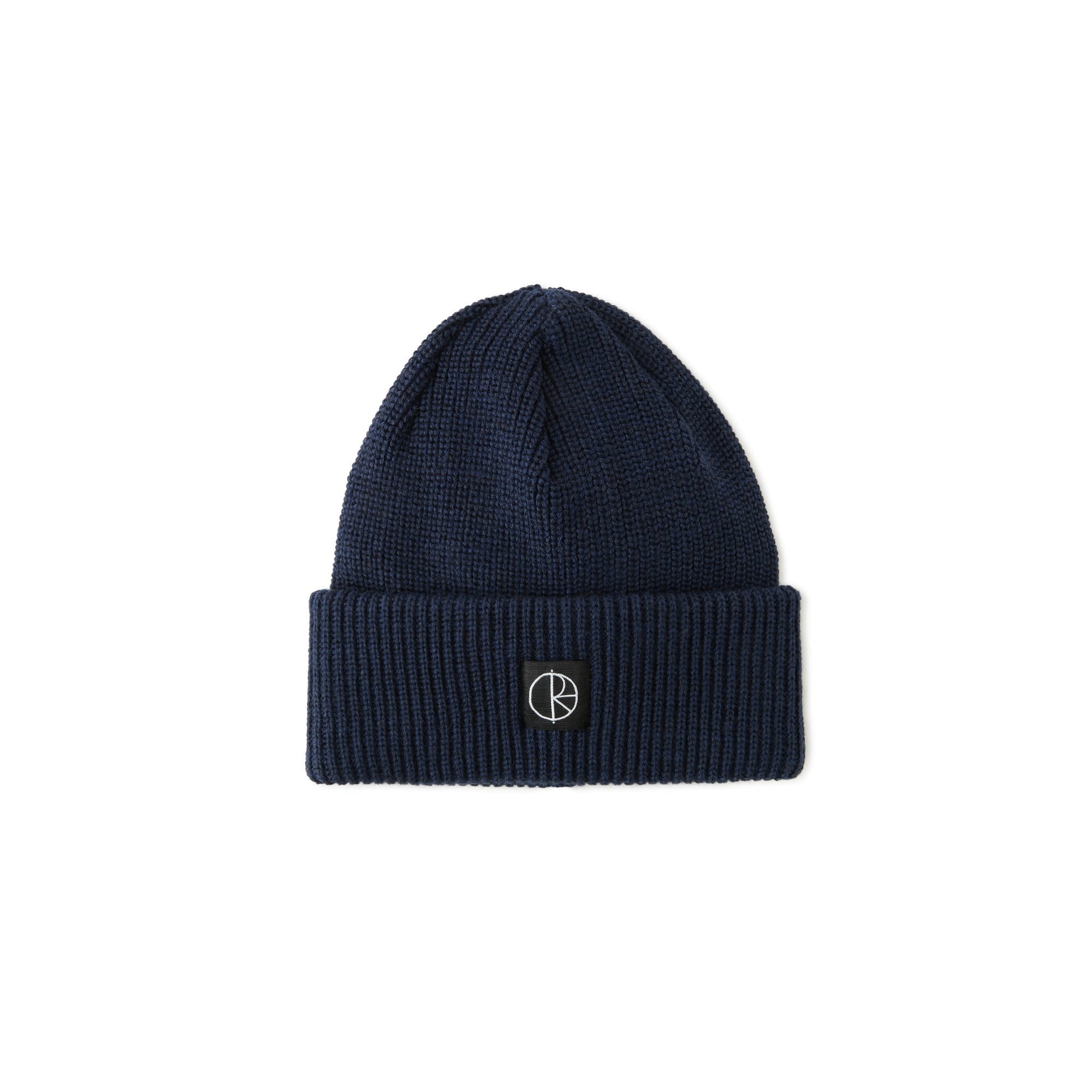 Polar Skate Co. Double Folded Merino Beanie Navy