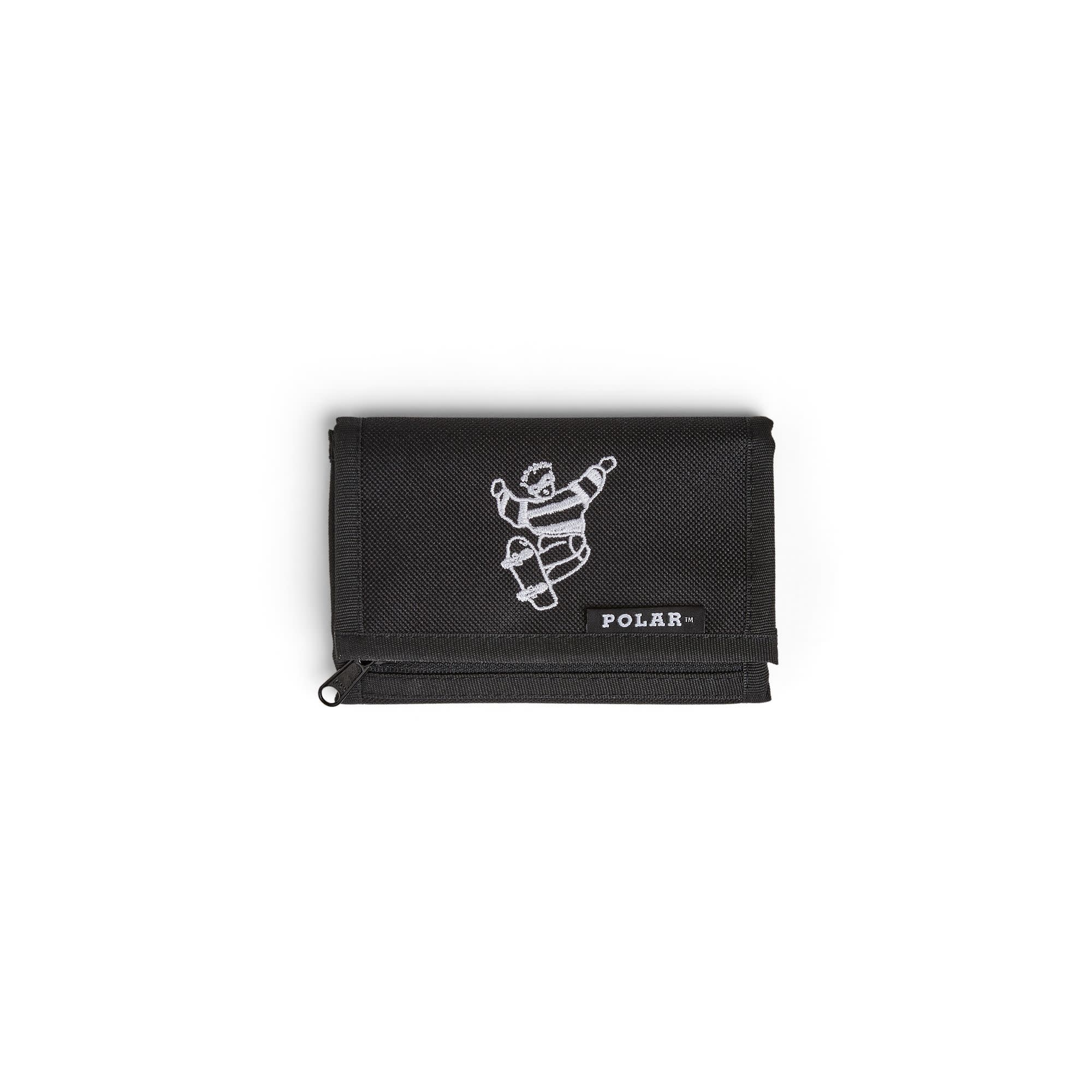 Polar Skate Co. Skate Dude Wallet Black - APB Skateshop LLC.