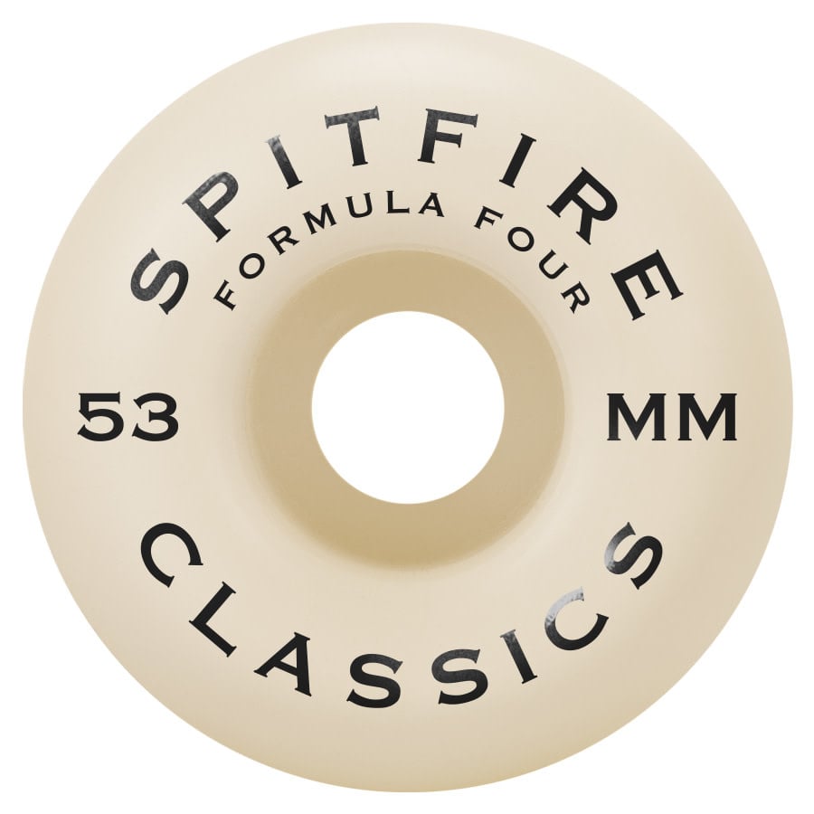 Spitfire Wheels Spitfire F4 97d Classic Swirl Orange 53mm