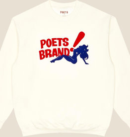 Poets Bing Crew Neck White