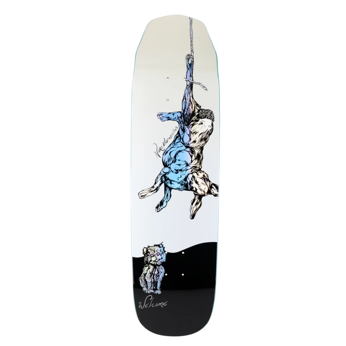 Welcome Skateboards Fairy Tale on Wicked Queen 8.6" Bone/Prism
