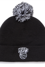 HUF Eastern Pom Beanie Black